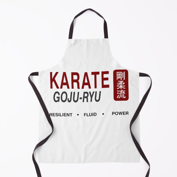 Item preview, Karate Goju-Ryu Whispers Kanji Cloaked Elegance White designed and sold by LuizSilva1983.