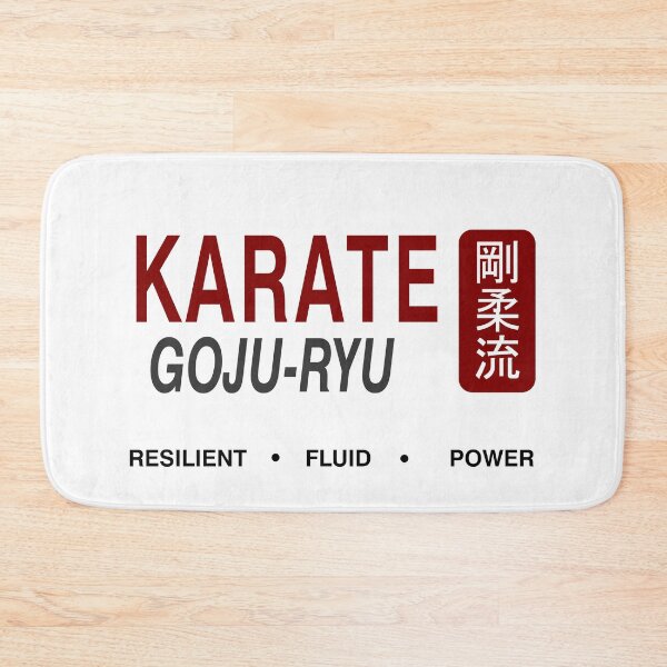 Item preview, Karate Goju-Ryu Whispers Kanji Cloaked Elegance White designed and sold by LuizSilva1983.