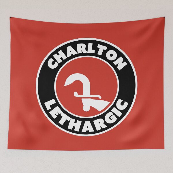 Item preview, Football Opposites - Charlton Lethargic (Bent Sword) designed and sold by Fanarchist.