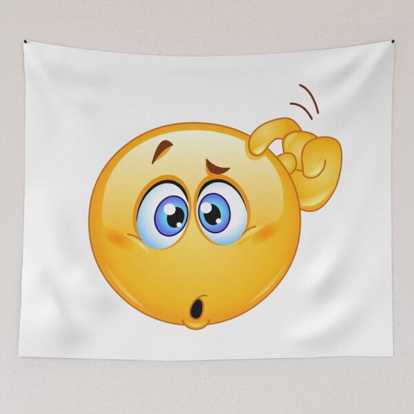 Item preview, Confuse Emoji Classic designed and sold by ArtelPrints.