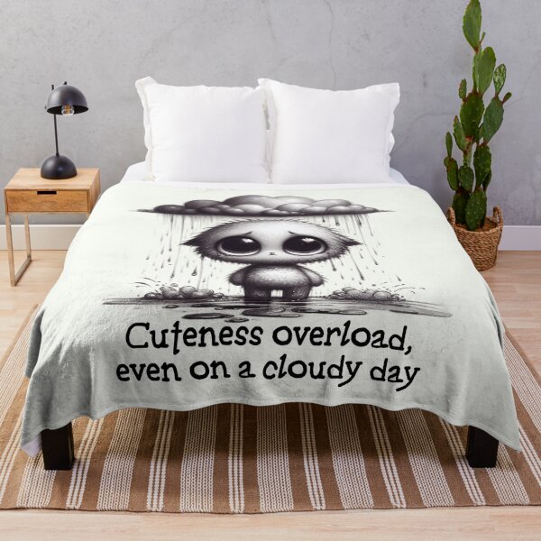 Item preview, Adorable Rainy Day - Puddle of Cuteness designed and sold by RuyaFab.