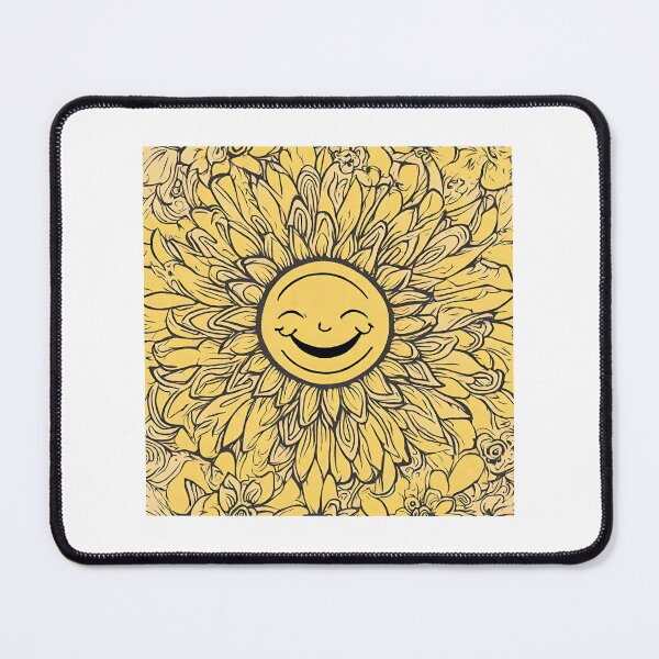 Item preview, Smiling sunflower designed and sold by raleca78.