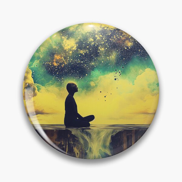 Item preview, Meditación interestelar designed and sold by Digital Dreamsmiths.