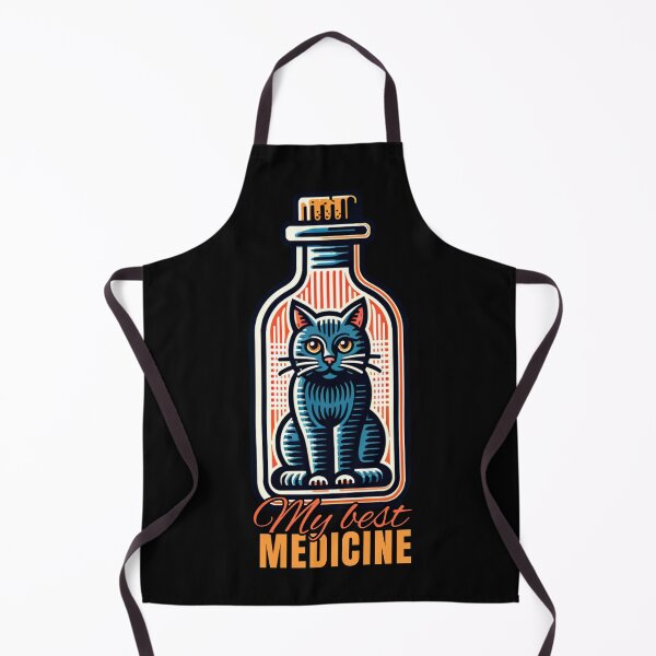 Item preview, Cat - My Best Medicine designed and sold by SeledineArt.