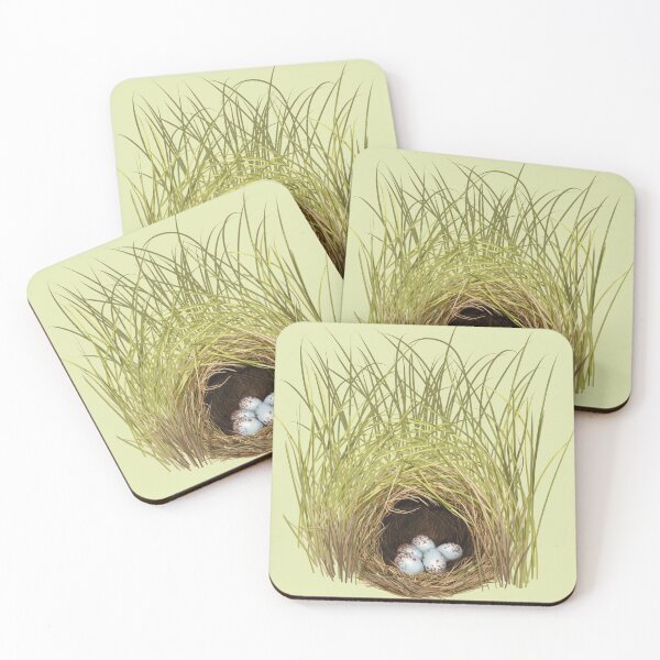 Item preview, Eastern Meadowlark Nest and Eggs Grassland Bird designed and sold by Nick Garnhart.