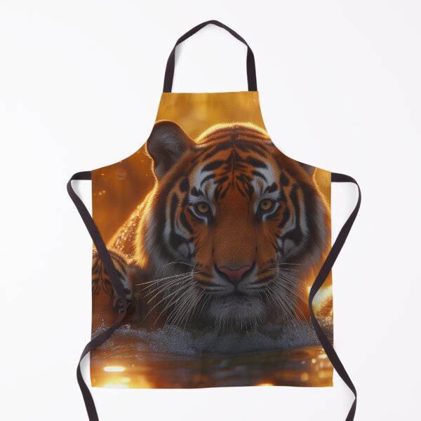 Item preview, A TIGER'S FAMILY AT DUSK designed and sold by ArtbyRolleen.