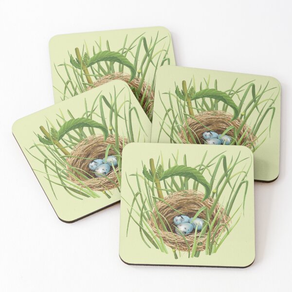 Item preview, Red-Winged Blackbird Nest Grassland Wetland Bird designed and sold by Nick Garnhart.