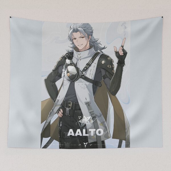 Item preview, Wuthering Waves - Aalto - Character Official Poster 2024 designed and sold by Krimsy.