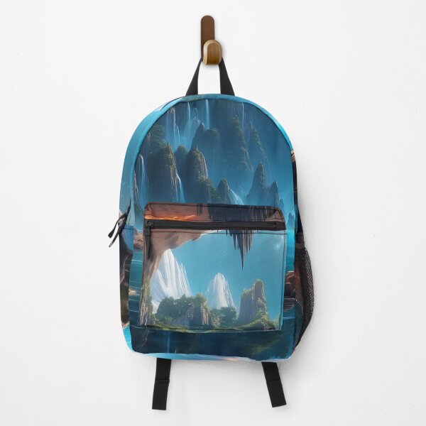 Item preview, Ethereal Vista: Contemplation at the Cave of Cosmic Wonders designed and sold by ArtComixHaven.