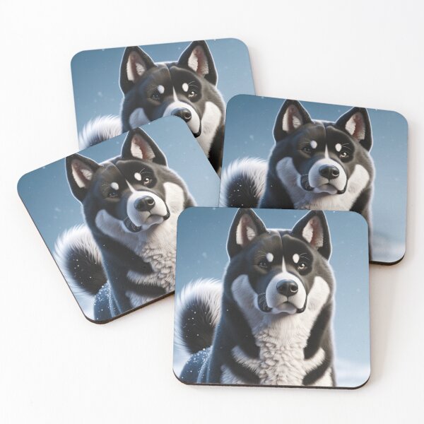 Item preview, Sakhalin Husky Sled dog designed and sold by CritterManiaUK.