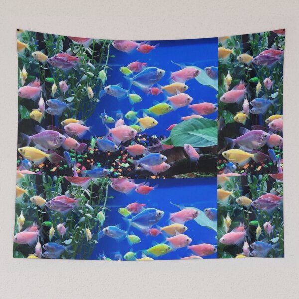 Item preview, Colorful fish designed and sold by Artistkhg.