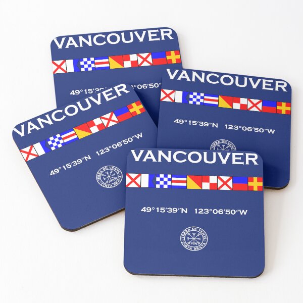 Item preview, Vancouver nautical flags designed and sold by TerradVents.