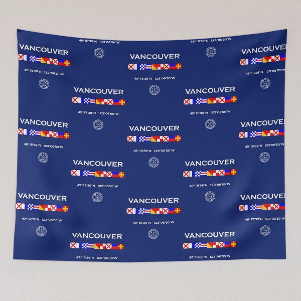 Item preview, Vancouver nautical flags designed and sold by TerradVents.