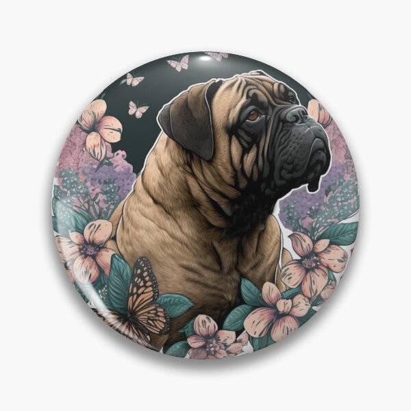 Item preview, WaterColour Bullmastiff  designed and sold by ZooStateofMind.