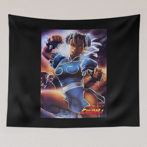 Item preview, Chun-Li Street Fighter 2 Fan print designed and sold by hangman3d.