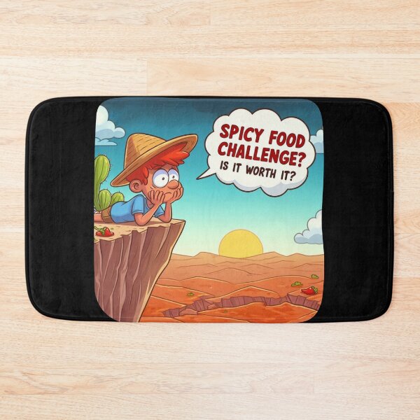 Item preview, Spicy food challenge? Is it worth it? designed and sold by HeadTurningArt.
