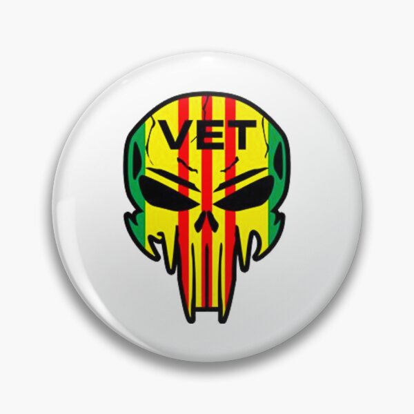 Item preview, Vietnam War, Sniper Veteran, Sniper Skull designed and sold by MilitaryPlus.