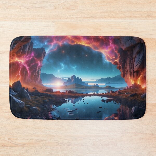 Item preview, Celestial Arcanum: A Timeless Glimpse Through the Cosmic Gateway designed and sold by ArtComixHaven.