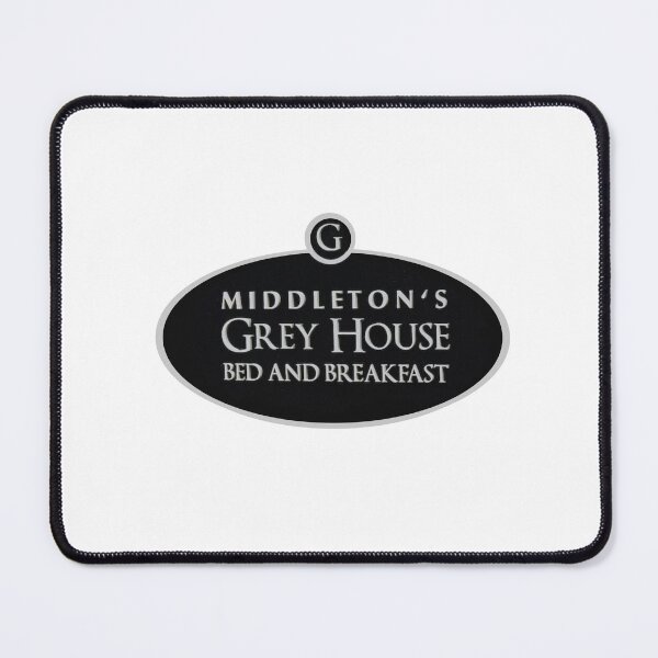 Item preview, The Good Witch Middleton's Grey House Bed and Breakfast Logo designed and sold by taylluna.