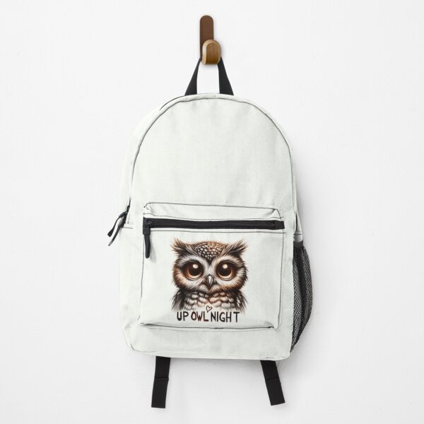 Item preview, Nocturnal Owl Gaze - "Up Owl Night" designed and sold by RuyaFab.