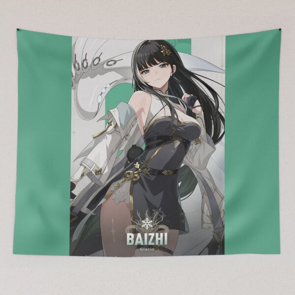 Item preview, Wuthering Waves - Baizhi - Character Official Poster 2024 designed and sold by Krimsy.