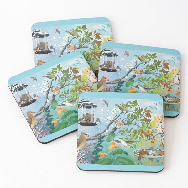Item preview, Native Birds and Plants Throughout the Seasons designed and sold by Nick Garnhart.