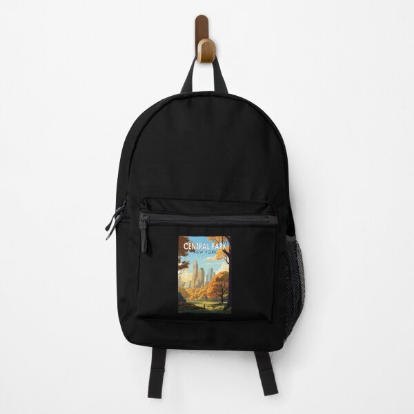 Item preview, Central Park New York Travel Art Vintage designed and sold by KrisSidDesigns.