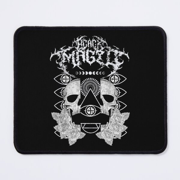 Item preview, White Black Magic Illuminati Skull Logo designed and sold by KumosBrand.