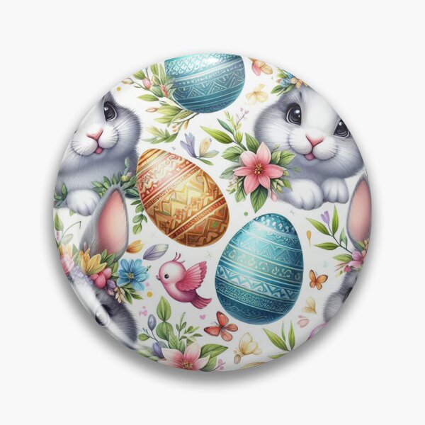 Item preview, Cute Bunny Easter Pattern designed and sold by Simplybe1.