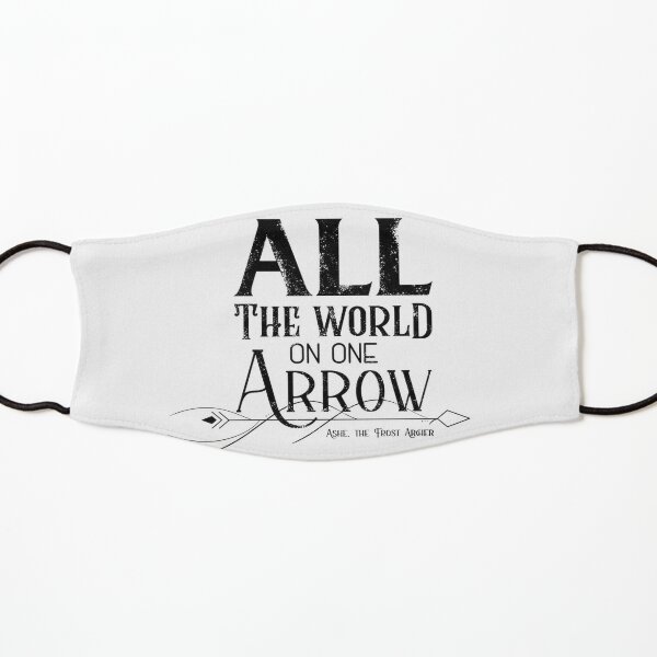 "All the world on one arrow" Kids Mask