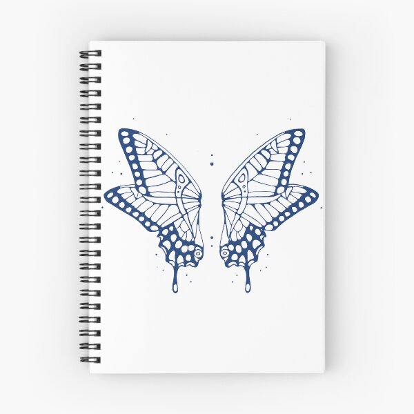 Item preview, Blue Butterfly Sticker  designed and sold by Lily Tomkinson.