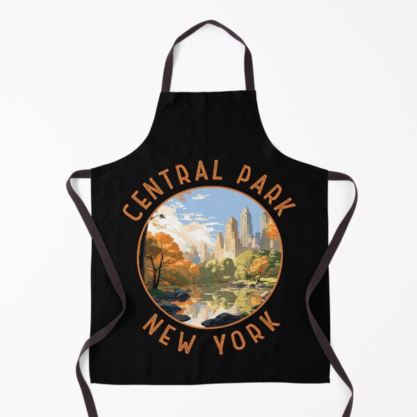 Item preview, Central Park New York Retro Distressed Circle designed and sold by KrisSidDesigns.
