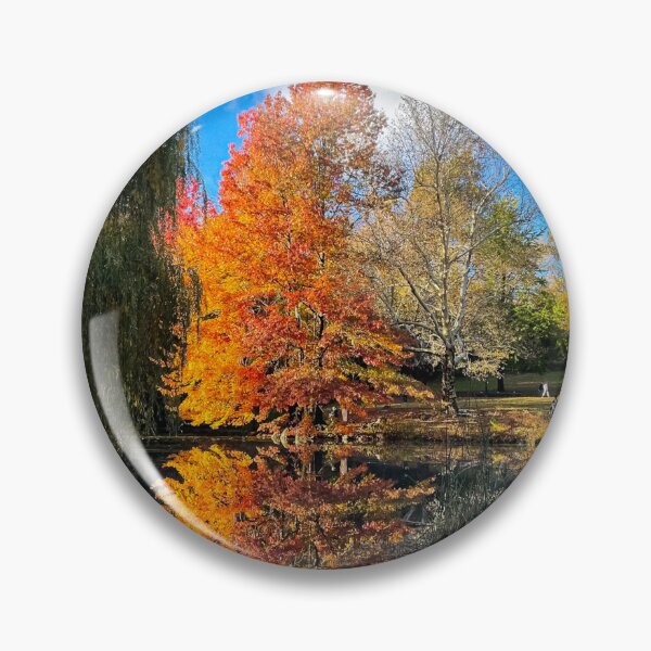 Item preview, Autumn Colors Mirrored at "The Pool" in Central Park designed and sold by IndigoArtistic.