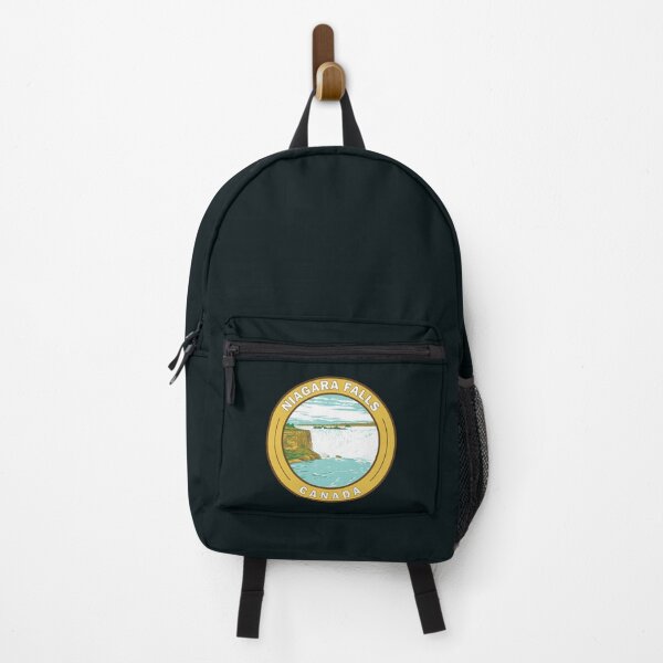 Item preview, Niagara Falls Horseshoe Falls Travel Art Badge designed and sold by KrisSidDesigns.