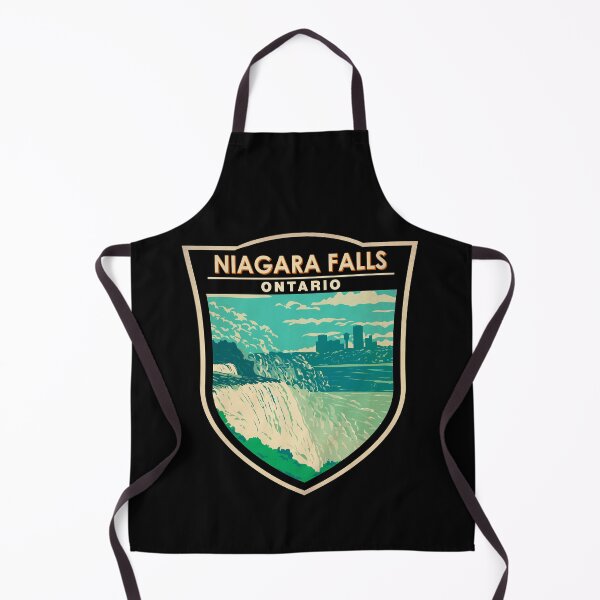 Item preview, Niagara Falls Ontario Travel Art Badge designed and sold by KrisSidDesigns.