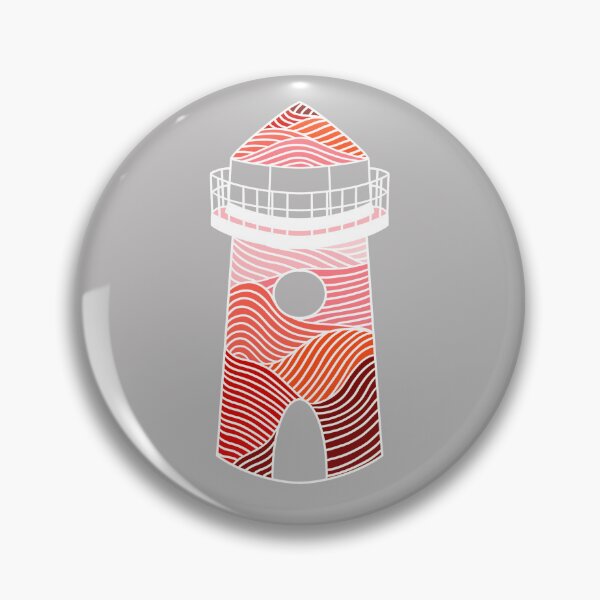 Item preview, Coral Reef Lighthouse Waves designed and sold by Chiaroscuro-Art.