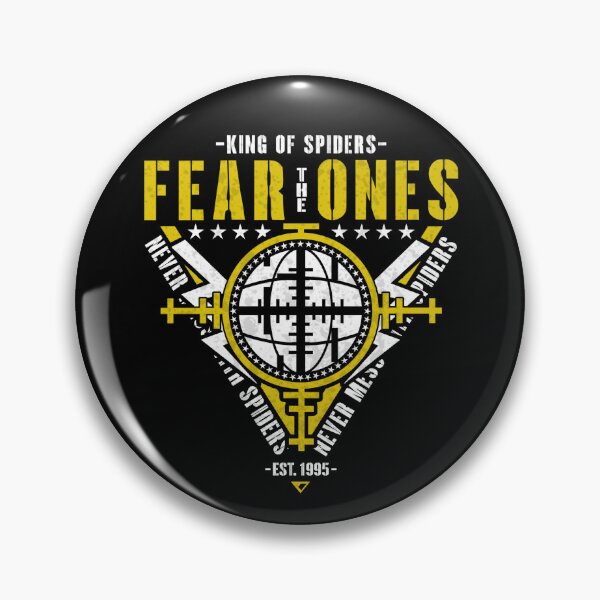 Item preview, Yellow Kumo Fear The Ones Triangle Lightning Logo designed and sold by KumosBrand.