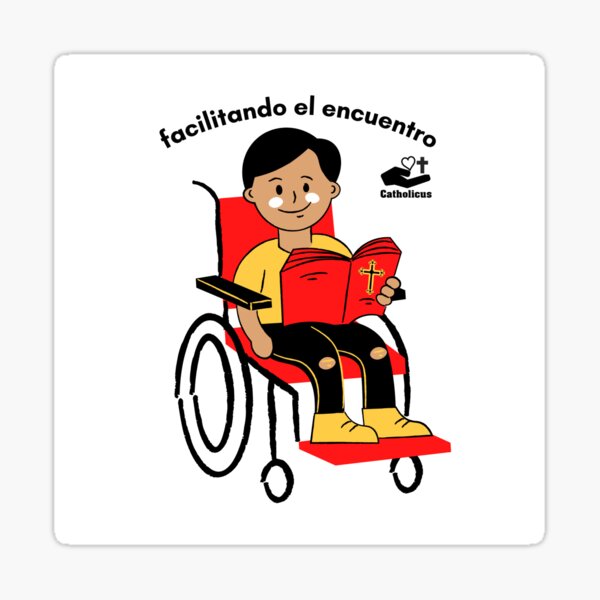 Un Niño Como Yo y la Biblia Sticker