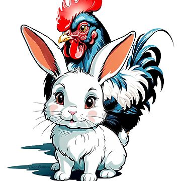 Artwork thumbnail, Snow Bunny and Black cock by Vixen-Games
