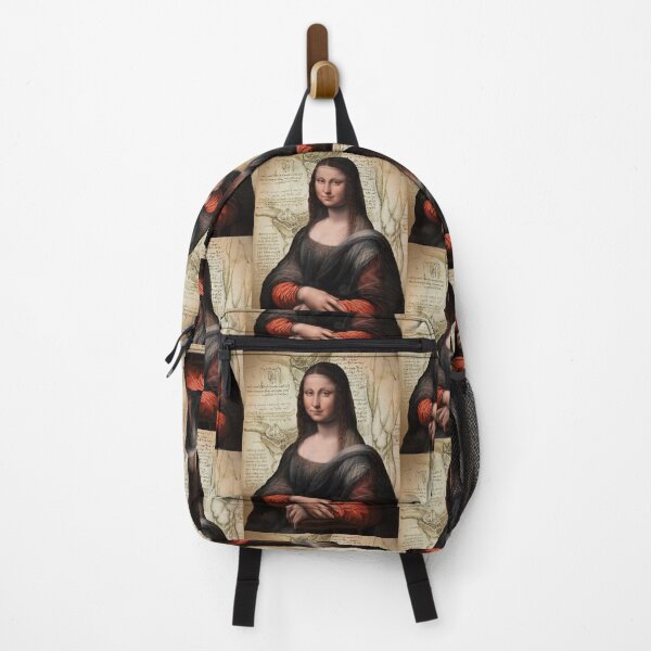 Item preview, Mona Lisa on da Vinci’s Renaissance Sketches Collage designed and sold by missdebi27.