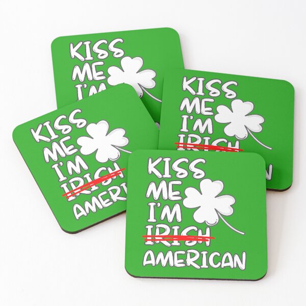 Item preview, Kiss Me I’m Irish American - Funny St Patricks Day  designed and sold by Manara  -Art.