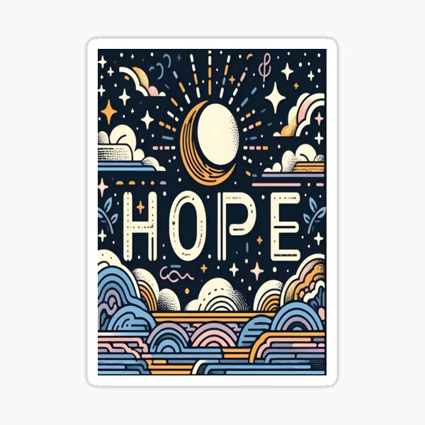 Item preview, Hope Word ,Hope Is New Life neon line designed and sold by GLORY-LIFE.