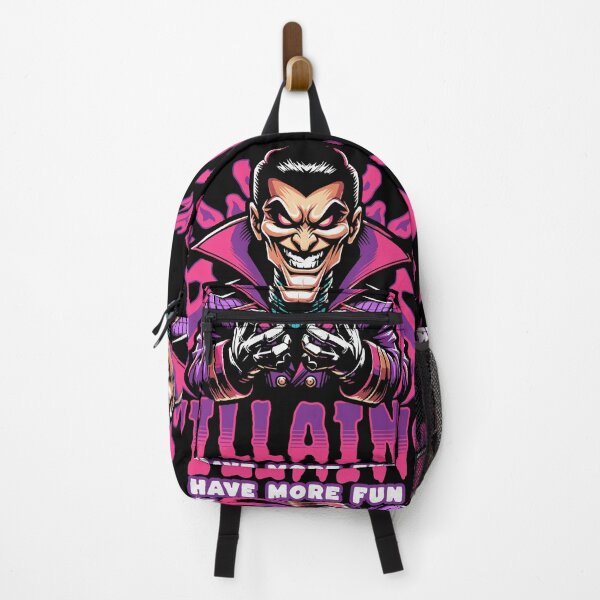 Item preview, Villains Have More Fun - Retro Comic dark humour Gift designed and sold by InkyGenies.