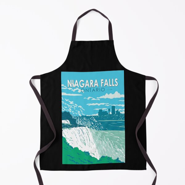 Item preview, Niagara Falls Ontario Travel Art Vintage designed and sold by KrisSidDesigns.