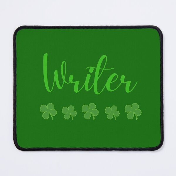 Item preview, Writer St. Patrick's Day Green w/shamrocks designed and sold by Susan-Marie220.