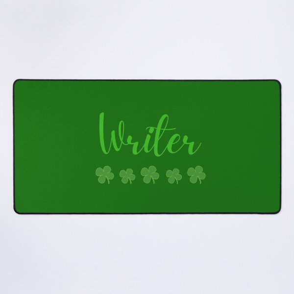 Item preview, Writer St. Patrick's Day Green w/shamrocks designed and sold by Susan-Marie220.