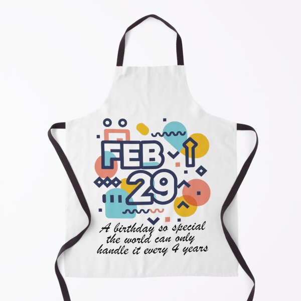 Item preview, Leap year 29 February 2024, funny birthday message designed and sold by wittyprinttop.