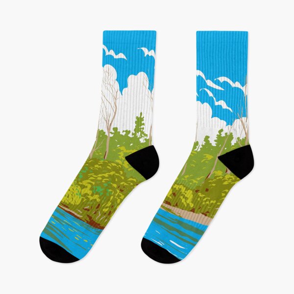 Item preview, Toronto Islands Park Travel Art Vintage designed and sold by KrisSidDesigns.