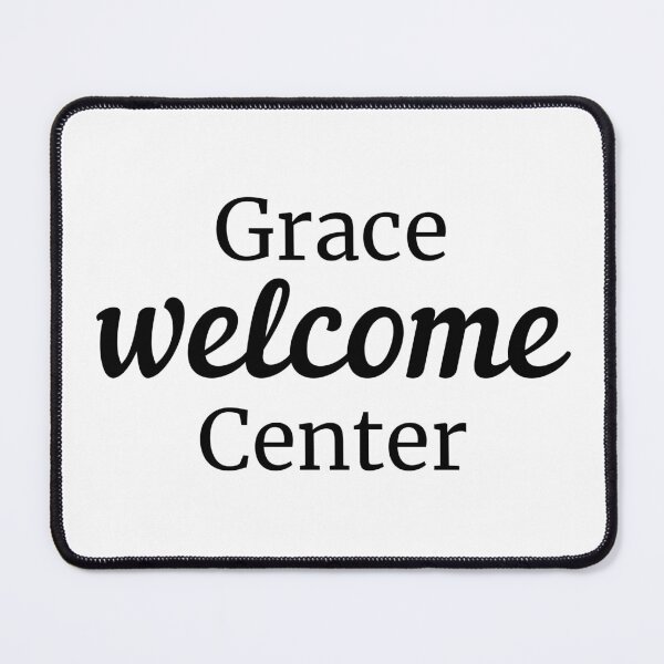 Item preview, Grace Welcome Center - Black Logo designed and sold by GWC-Kenosha.