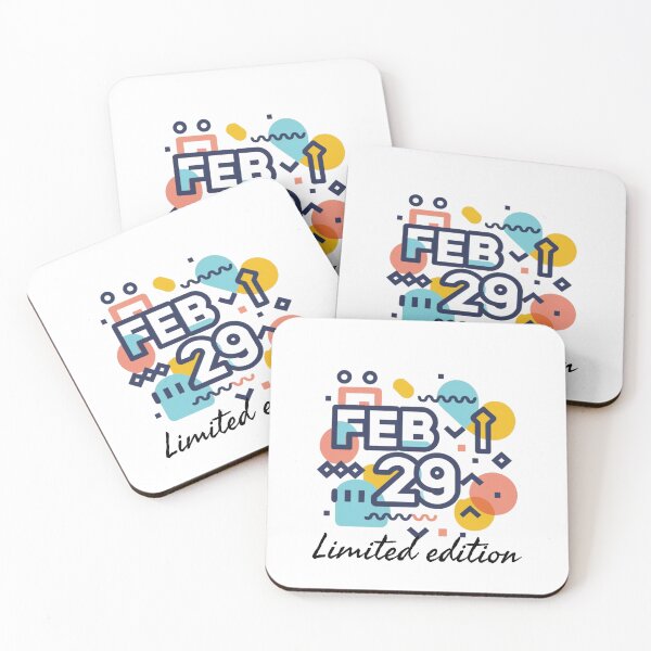 Item preview, Copy of Leap year 29 February 2024, limited edition funny birthday message designed and sold by wittyprinttop.